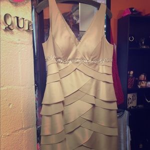 Multi Layered Evening Dress